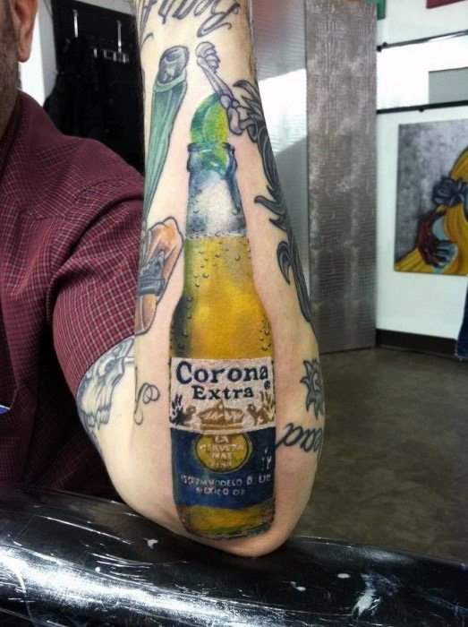 tatuaje cerveza 140