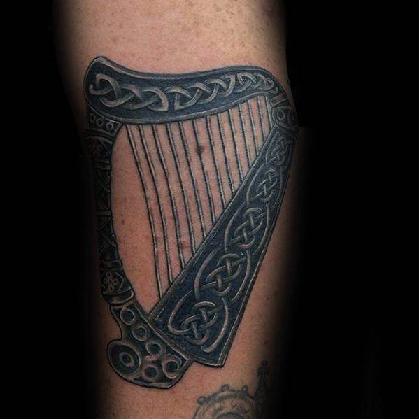 tatuaje harpa 119
