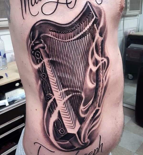 tatuaje harpa 131