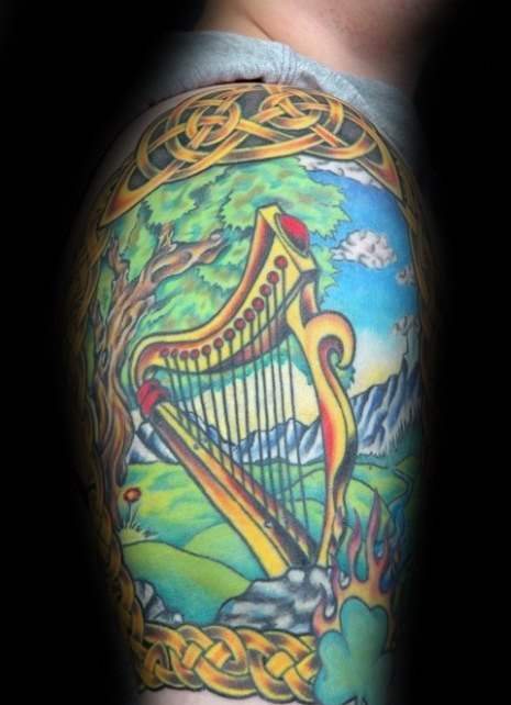 tatuaje harpa 149