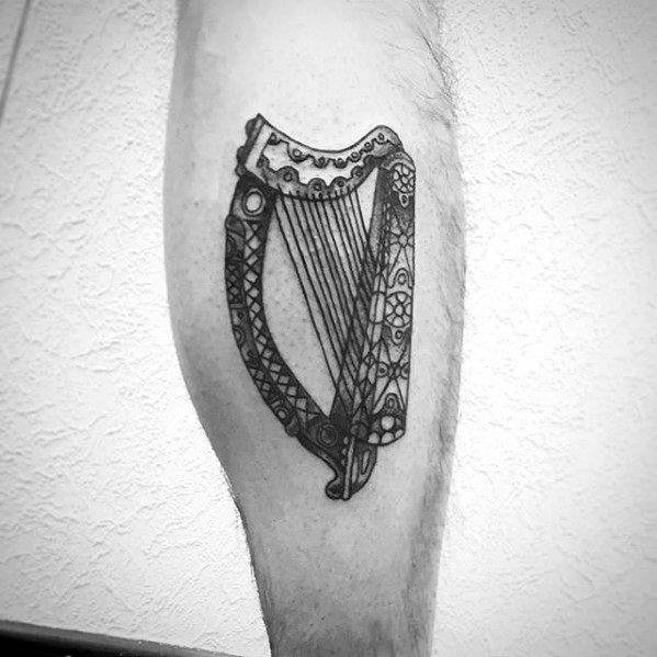 tatuaje harpa 80