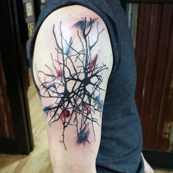 tatuaje neuronas 80