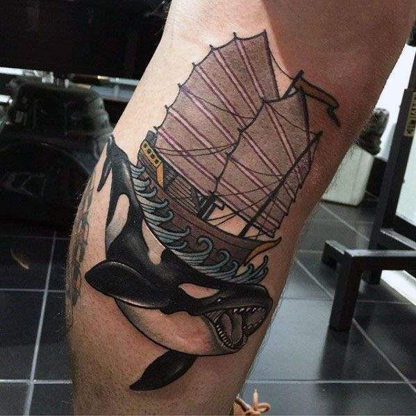 tatuaje orca 77