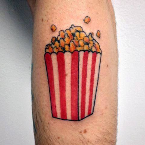 tatuaje palomitas popcorn 14