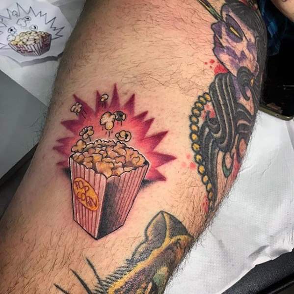 tatuaje palomitas popcorn 29