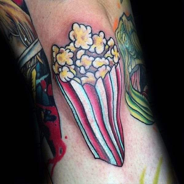 tatuaje palomitas popcorn 41