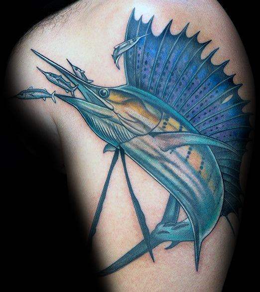 tatuaje pez espada 101