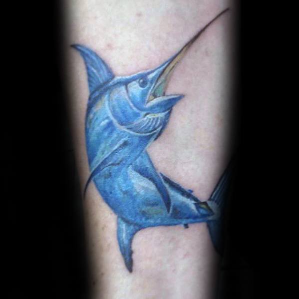 tatuaje pez espada 38