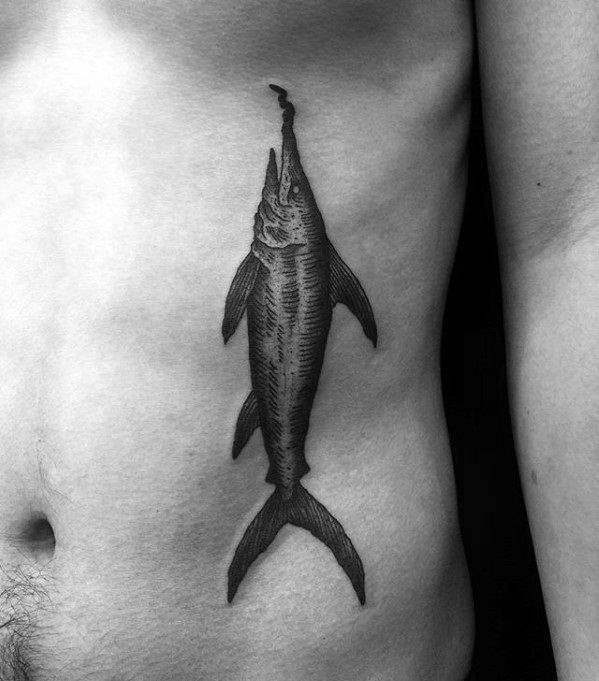 tatuaje pez espada 44