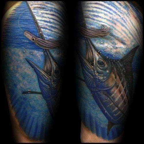 tatuaje pez espada 56