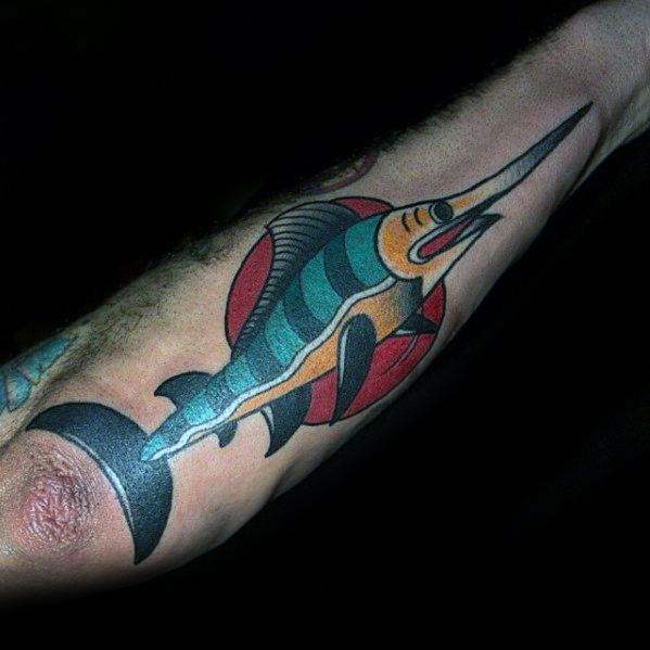 tatuaje pez espada 74