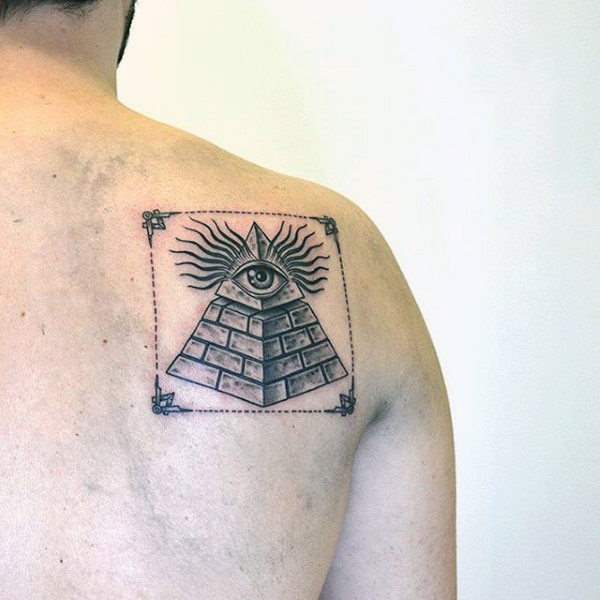 tatuaje piramide egipto 41