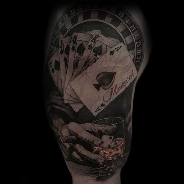 tatuaje poker 14