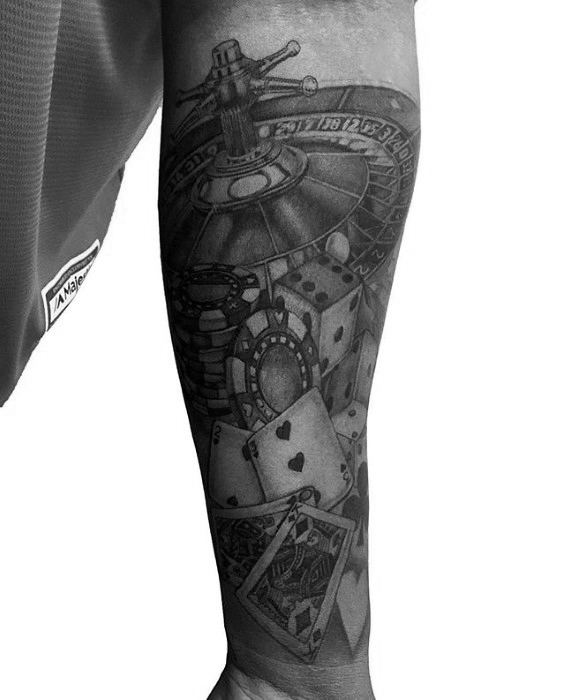 tatuaje poker 38