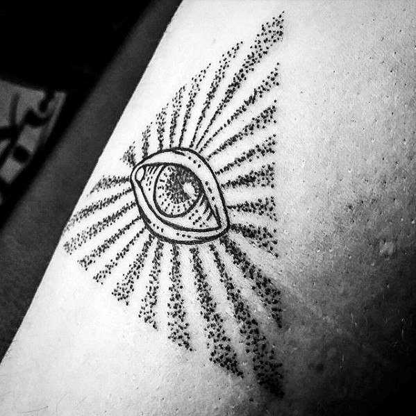 tatuaje simbolo dolar ojo providencia 128