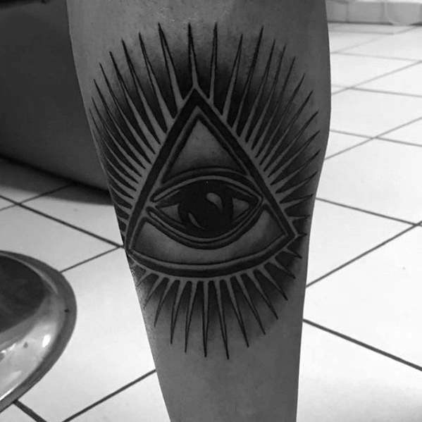 tatuaje simbolo dolar ojo providencia 17