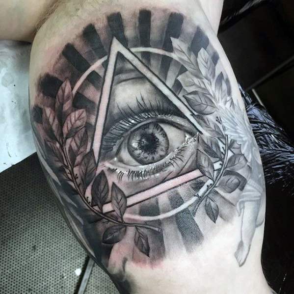 tatuaje simbolo dolar ojo providencia 35