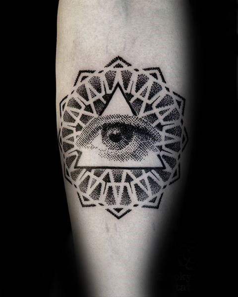 tatuaje simbolo dolar ojo providencia 41