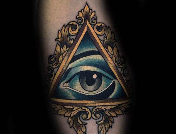 tatuaje simbolo dolar ojo providencia 59
