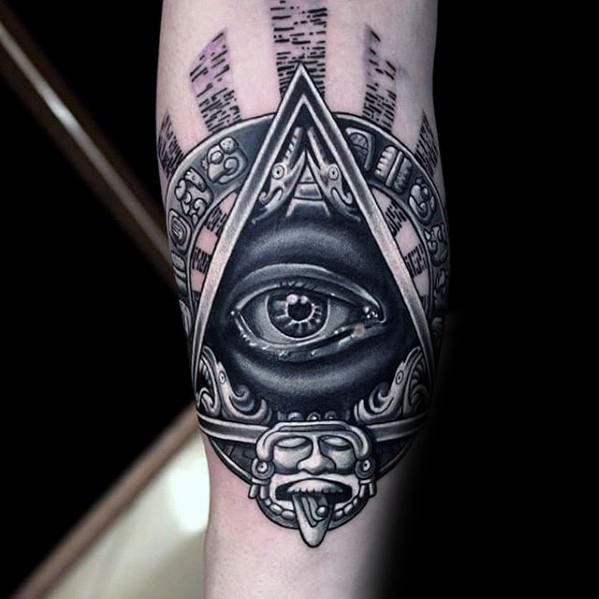 tatuaje simbolo dolar ojo providencia 71