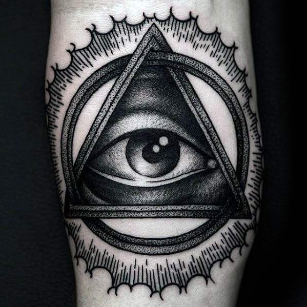 tatuaje simbolo dolar ojo providencia 83