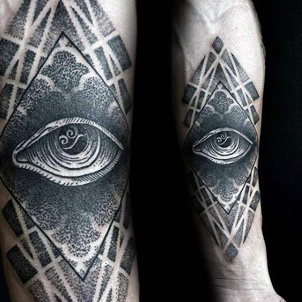 tatuaje simbolo dolar ojo providencia 86
