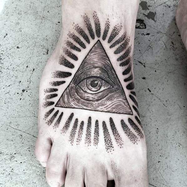 tatuaje simbolo dolar ojo providencia 95