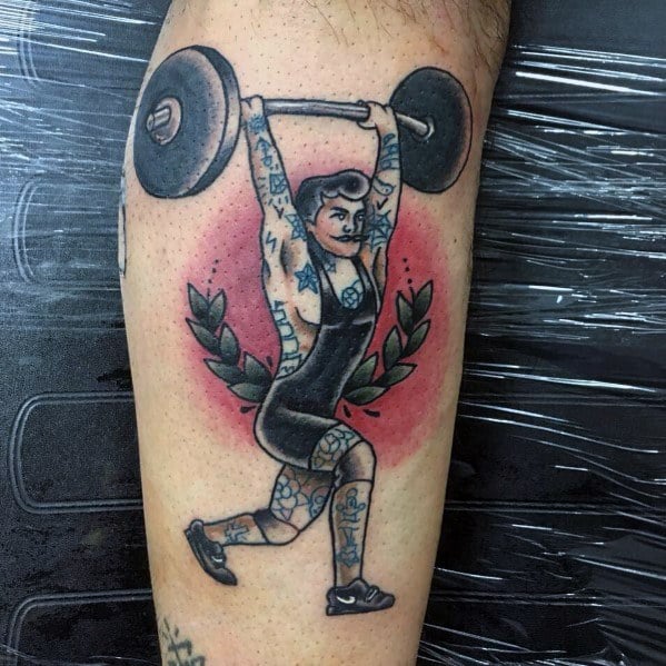 99 Tatuajes de fitness, crossfit y amantes del gimnasio