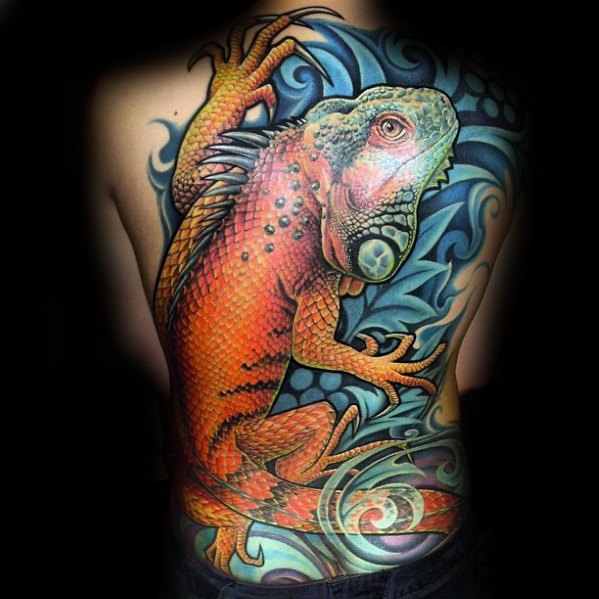 tatuaje iguana 115