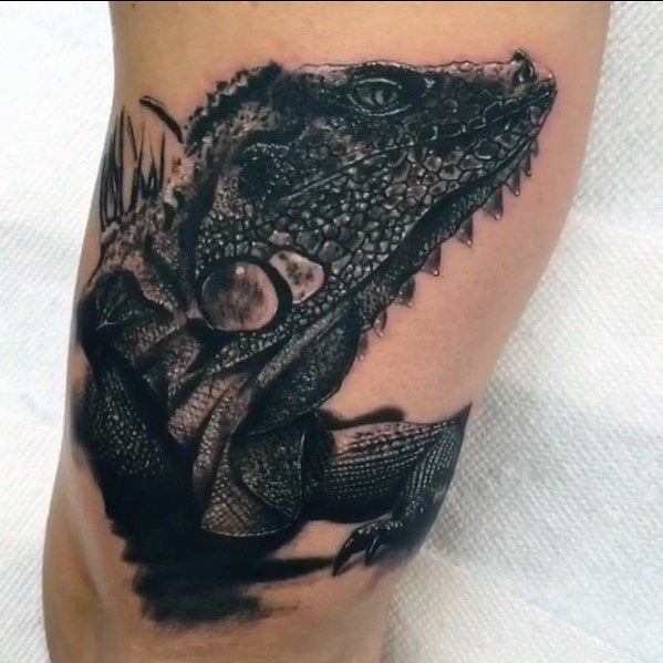 tatuaje iguana 28