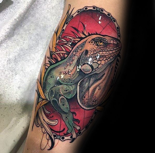 tatuaje iguana 94