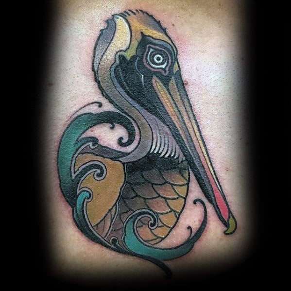 tatuaje pelicano 121