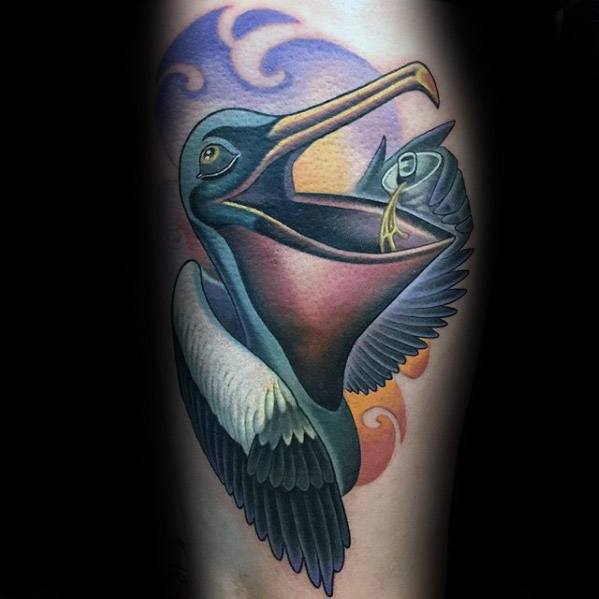 tatuaje pelicano 67