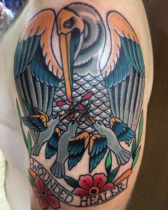 tatuaje pelicano 70