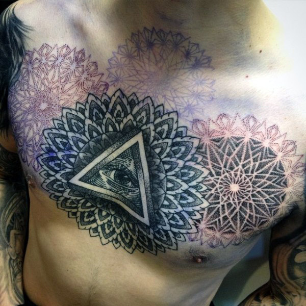 tatuaje simbolo illuminati 154