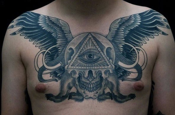tatuaje simbolo illuminati 181
