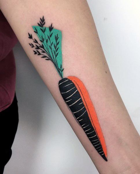 tatuaje zanahoria 11