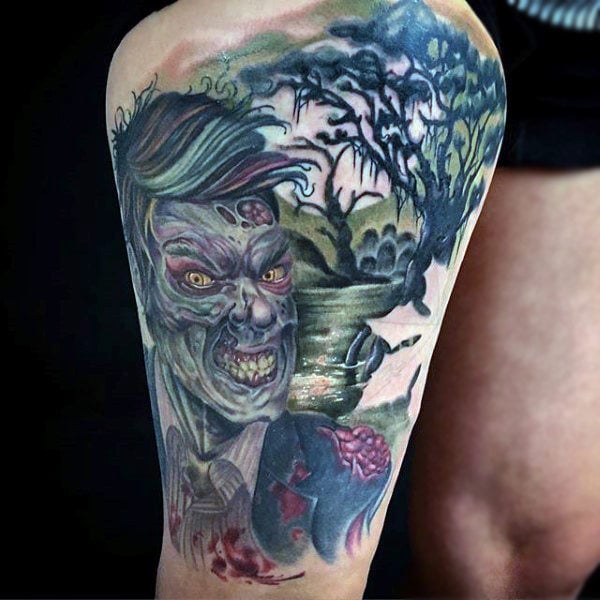 tatuaje zombie 109