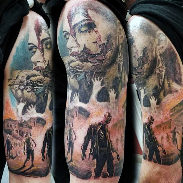 tatuaje zombie 118