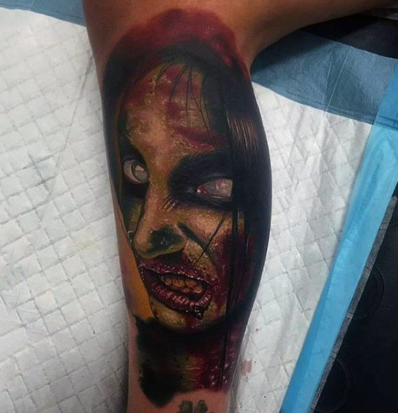 tatuaje zombie 145