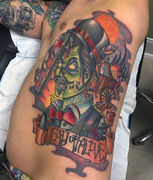 tatuaje zombie 154