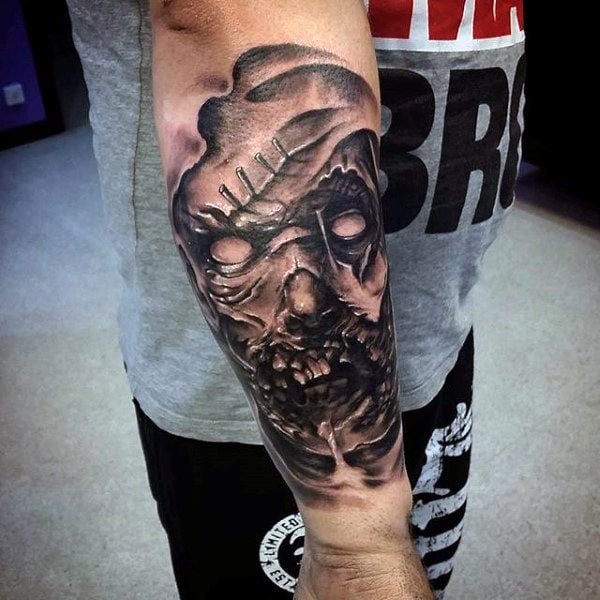 tatuaje zombie 16