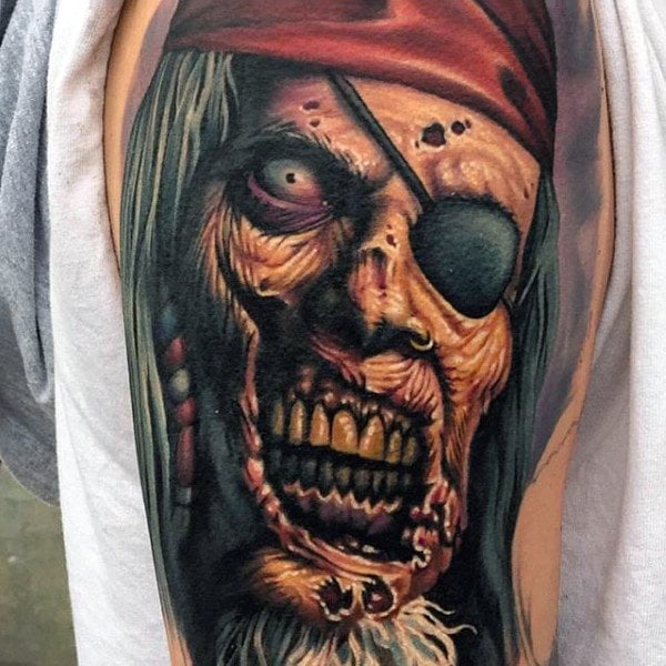 tatuaje zombie 166