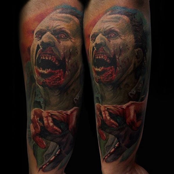 tatuaje zombie 202
