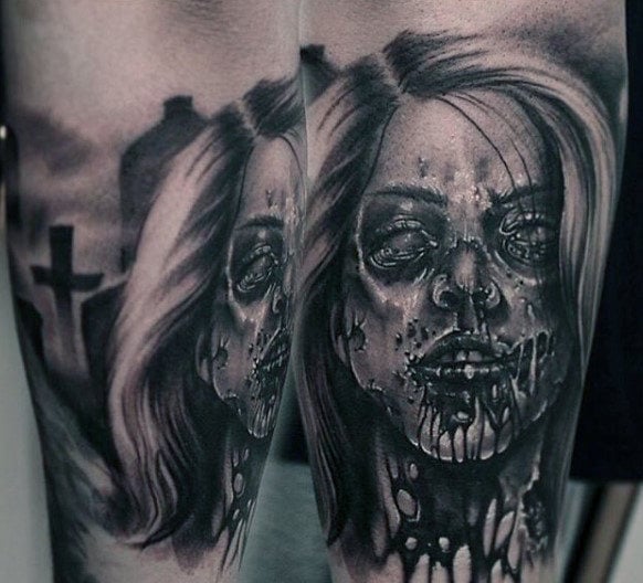 tatuaje zombie 217