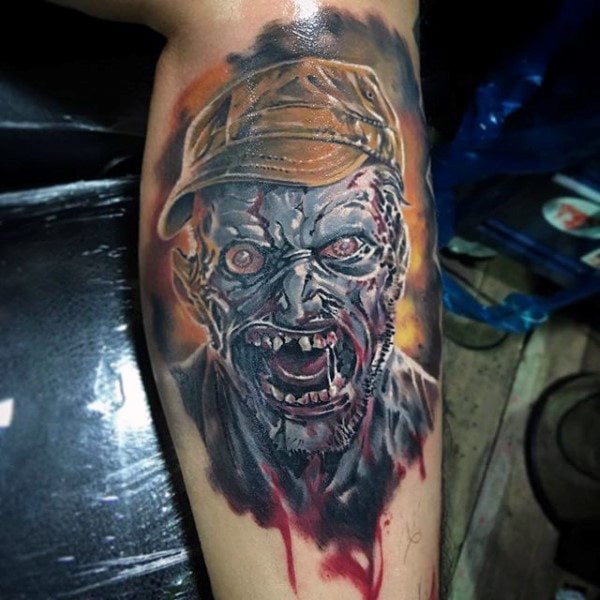 tatuaje zombie 22