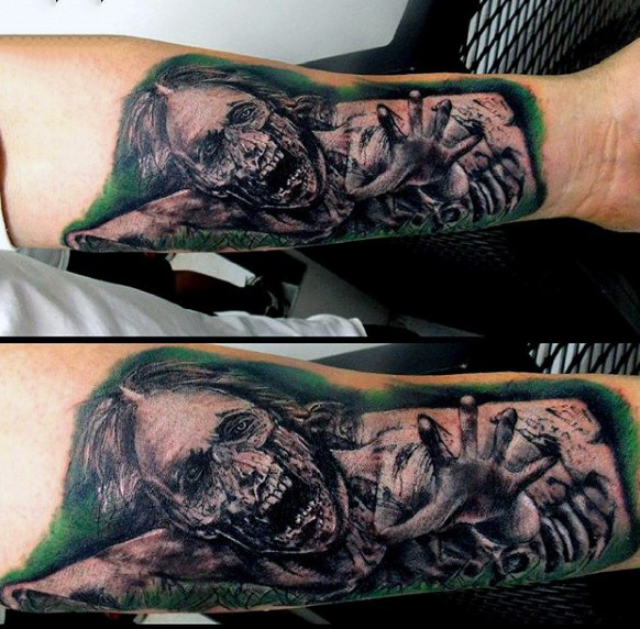 tatuaje zombie 250