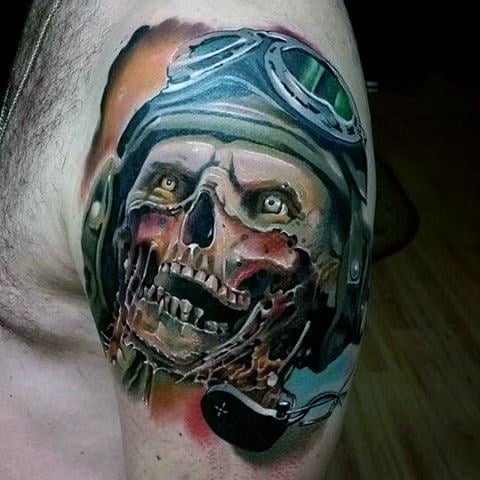 tatuaje zombie 49