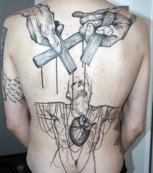 tatuaje abstracto 105