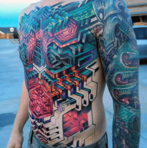 tatuaje abstracto 185